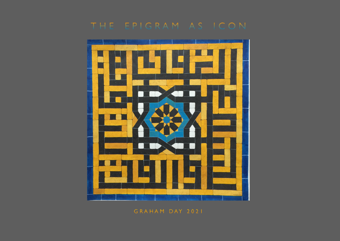 The Epigram as Icon 2020/21 The Epigram as Icon 2020/21